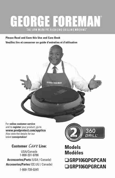 George Foreman Kitchen Grill GRP106QPGPCAN-page_pdf